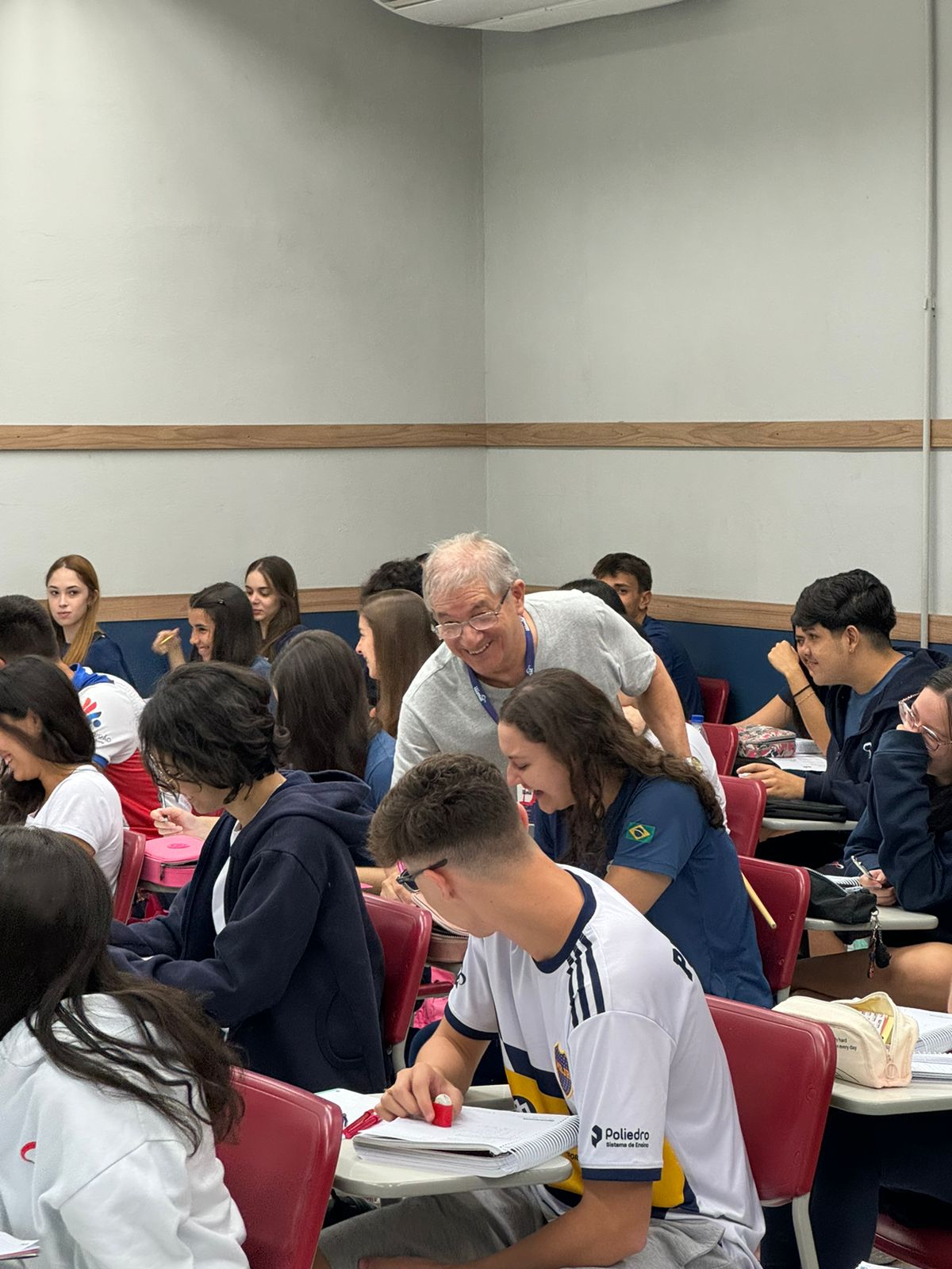 Alunos aprovados com Prof Plúcio